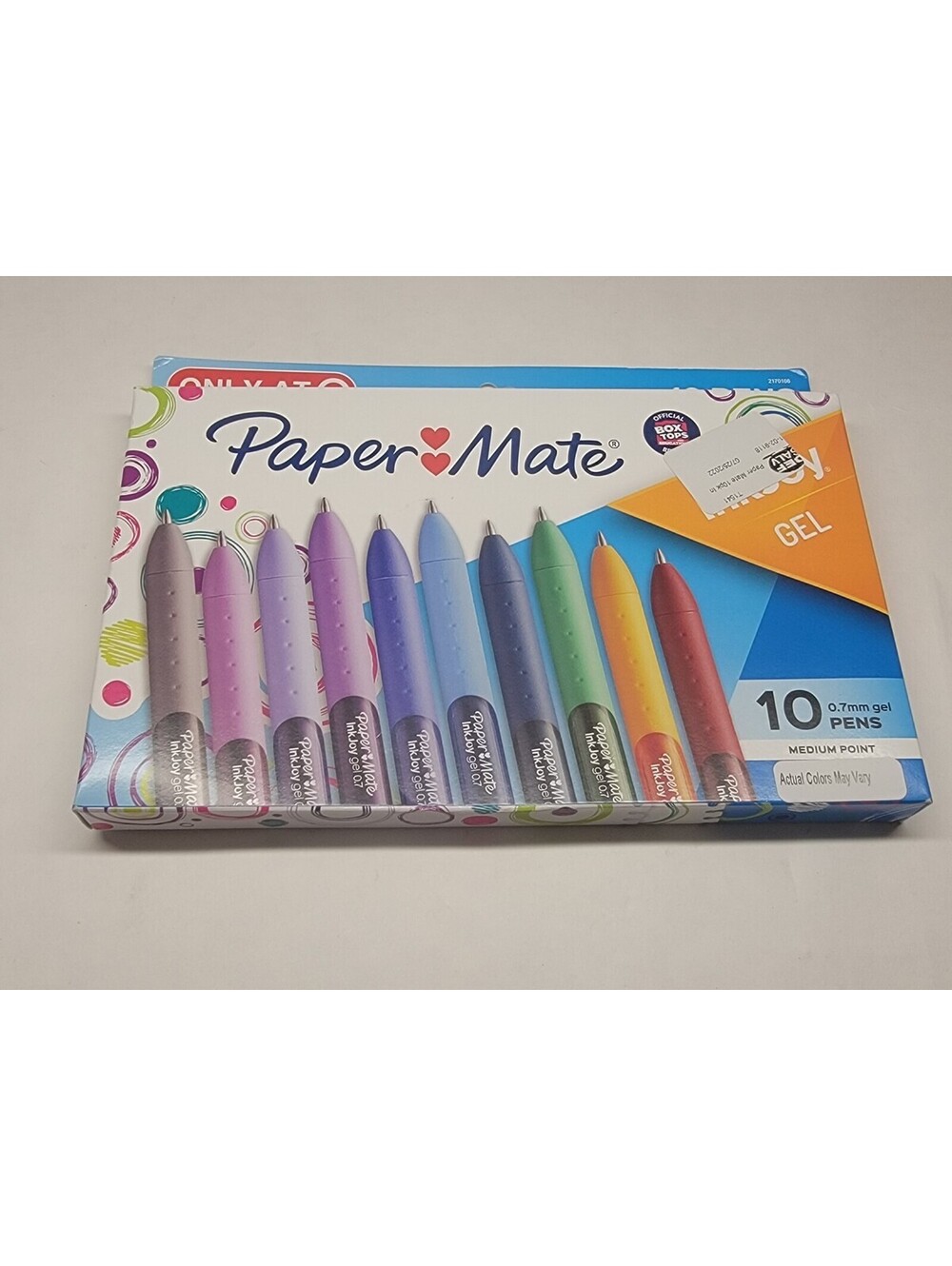 Gel Pens Inkjoy Pens, Medium Point, Assorted, 10 Count 0.7mm